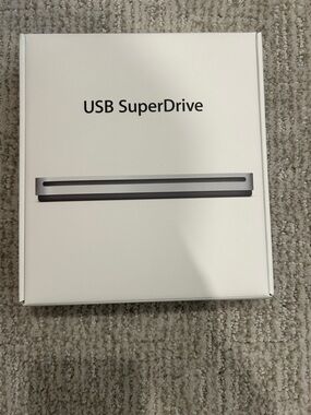 Apple External Optical Drive - White/Silver APPLE SUPERDRIVE